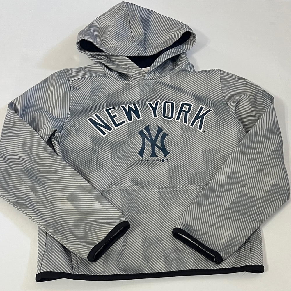 New York Yankees Kids Gray Hoodie